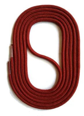 Produktbild von SNORS Schnürsenkel rund - ROTBRAUN - 3mm - 60cm