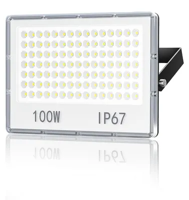 LED-Strahler 100 W, 10000 Lumen, 6500 K, IP66, Außen, 1 Stück