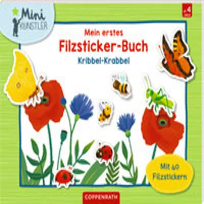 Produktbild von Mein erstes Filzsticker-Buch. Kribbel-Krabbel
