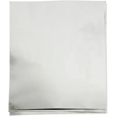 Produktbild von Creativ Company 22091, Silber, 10 Blätter, A5 (148 x 210 mm), 148 mm, 210 mm, 0,9 mm