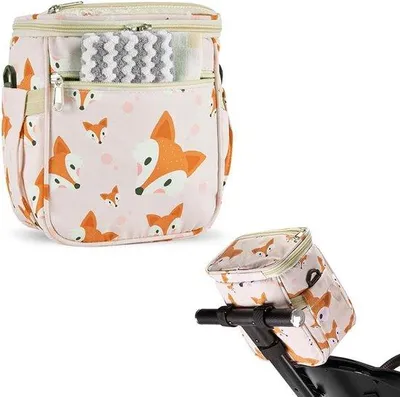 Image de Panier de vélo pour filles et enfants, 21 × 12 × 19 cm