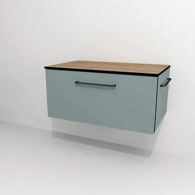 Produktbild von Devo Waschtischunterschrank mit 1 Schublade Sonus 2.0 BxHxT 77 x 36 x 45 cm fjord/natural bardolino oak