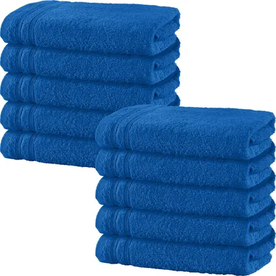 Produktbild von Erwin Müller Handtuch Heidelberg" 10er-Pack royalblau 50x80 cm"