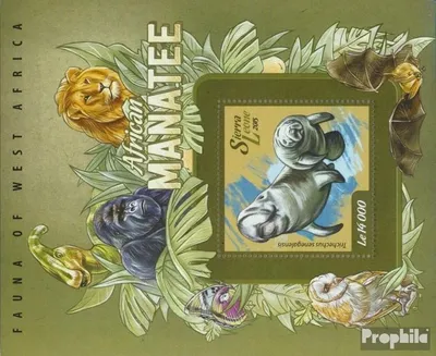 Produktbild von Briefmarken Sierra Leone 2015 Mi Block 737 (kompl. Ausg.) postfrisch Seekuh