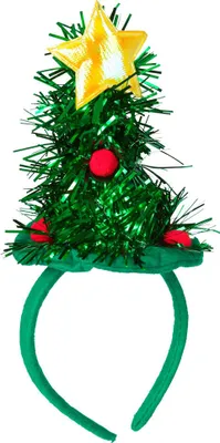 Produktbild von Weihnachtsbaum Haarreif mit Stern