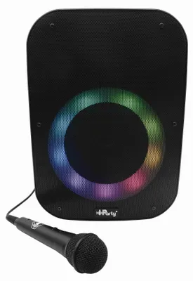 Immagine prodotto di Altoparlante Bluetooth iParty con microfono ed effetti luminosi multicolore