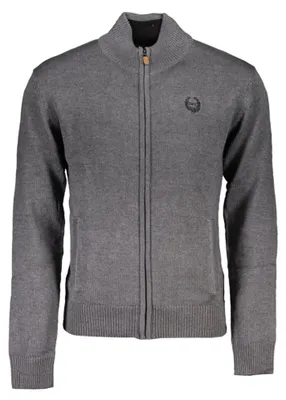 Produktbild von Gian Marco Herrenpullover mit Reißverschluss Draaisma dunkelgrau L