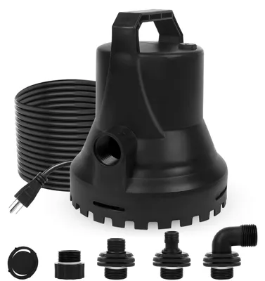 Tauchpumpe 400 W, 8000 l/h, 11 m Förderhöhe, 10 m Kabel