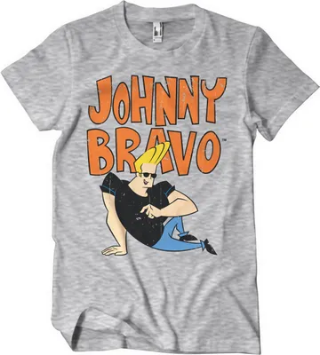 Immagine prodotto di Maglietta Johnny Bravo - Grande - HeatherGrey