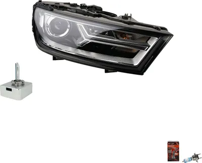 Immagine prodotto di Faro anteriore destro + lampadina Osram Night Breaker Laser compatibile con Audi Q7 4M, modello con luce diurna a LED (TFL), codice ricambio: 4M0941044C 4M0941044, marca: Johns