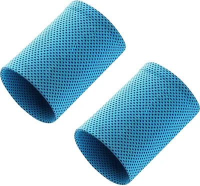 Produktbild von Sportarmband 2 coole Armbänder für den Sommer, schweißabsorbierende Eisseiden-Armbänder, kühlende Eisbänder, Schweißtücher, Armband für Kühlzubehör, f