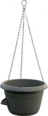 Image de Grenouille auto-arrosante SIESTA suspendue anthracite d35x20cm