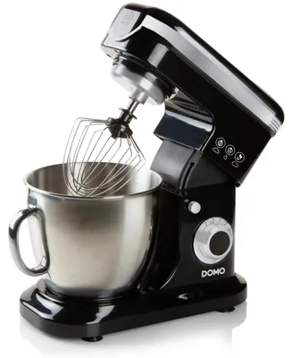 Productafbeelding van Domo DO1023KR-BF/ DO1031KR keukenmachine, kunststof behuizing, 1200 watt, 6 liter kom, 9 snelheden