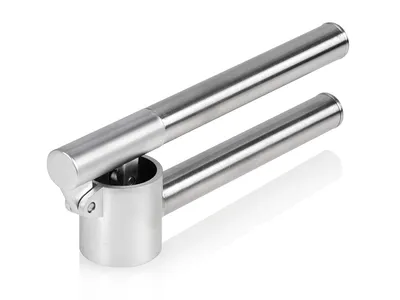 Produktbild von Knoblauch- Presse aus Edelstahl Ø3cm, L 16cm Aluminium Profi