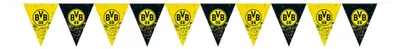 Produktbild von Borussia Dortmund Fußball-Girlande schwarz-gelb 4 m -