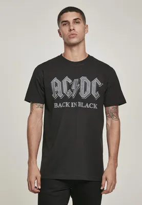 Image de Mr. Tee ACDC Back In Black Tee noir - M