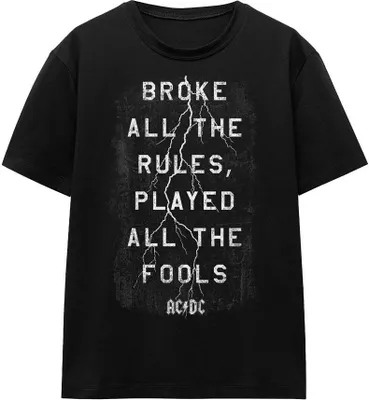 Obrázok produktu pre AC/DC - Tričko "Struck" pre mužov/dámy Uni TV15454 (S) (Black)