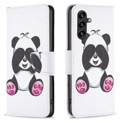 Produktbild von Für Samsung Galaxy A15 Kunst-Leder Book Handy Tasche Motiv 3 Hülle Etuis Schutz