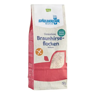 Produktbild von Braunhirseflocken - glutenfrei 250g