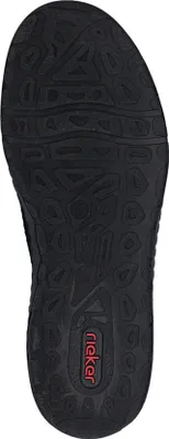 Produktbild von Rieker Herren Slipper Mesh flach Halbschuh 08357, Größe:46 EU, Farbe:Schwarz
