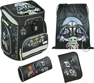 Imagen del producto de Set de mochila escolar EasyFit, 5 piezas, Star Wars II