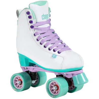 Image de patins à roulettes Melrose White Teal polyuréthane blanc taille 40