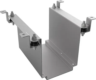 Image de Support vertical universel en U pour radiateurs à gaz/électriques