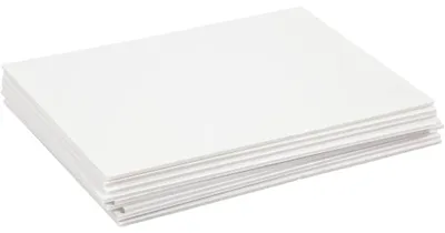 Immagine prodotto di Creativ Company Foamboard A4 bianco 3 mm 10 pezzi Cartone per l'artigianato