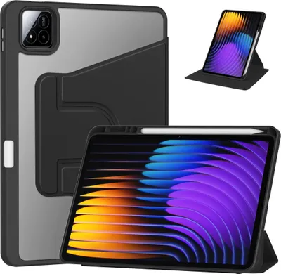 Obrázek produktu pro Pouzdro na tablet, ochranné pouzdro, držák na pero, černé, mi Pad 7 Pro 11.2-a