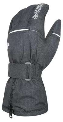 Produktbild von CHIBA Plus Finger - wasserdichte Winter-Radhandschuhe schwarz, Größe 9,5.