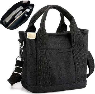 Produktbild von Tasche von Canvas for Women - Handtasche, Schultertasche und Shopper mit Reißverschluss für Schule, Shopping und Reisen