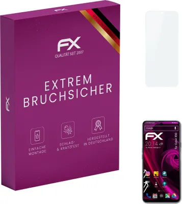 Produktbild von atFoliX FX-Hybrid-Glass Displayfolie kompatibel mit Cubot X50 Glasfolie