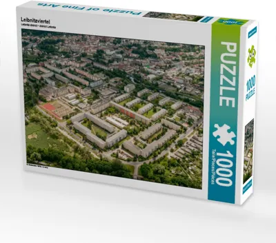 Produktbild von CALVENDO Puzzle Leibnitzviertel 1000 Teile Puzzle quer | 1000 Teile Lege-Größe 64x48cm Foto-Puzzle für glückliche Stunden