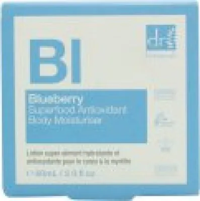 Produktbild von Dr Botanicals Blueberry Superfood Antioxidant Body Moisturiser 60ml