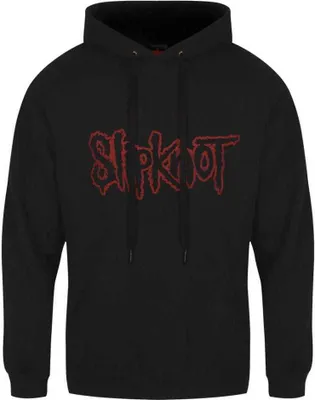Produktbild von Slipknot Logo Pullover Hoodie Black: Medium