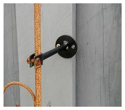 Produktbild von Wandhalterung für Rankgitter, verzinkt, Metallbefestigung