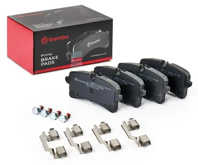 Produktbild von BREMBO P 65 040 Bremsbeläge Satz Hinten für PORSCHE Macan (95B)