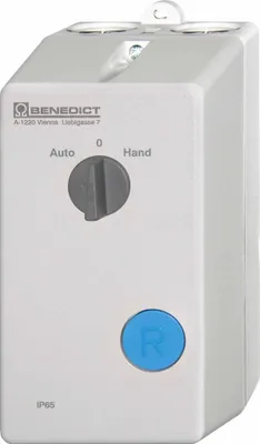 Produktbild von Benedict Direktstarter mit Wahlschalter, 4kW, 400V, 220-240V, 50Hz, 240V, 60Hz, 1 Stk.