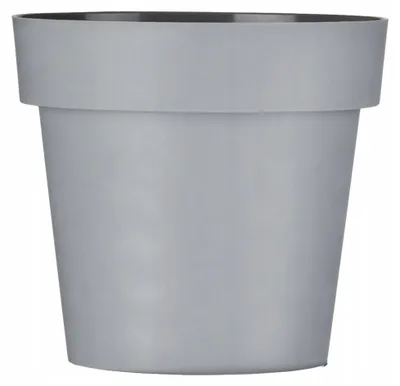 Produktbild von Don-Plast Blumentopf 16 cm Kunststoff Grau