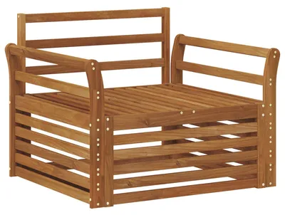 Zdjęcie produktu dla vidaXL 2-częściowa sofa ogrodowa w kolorze naturalnym