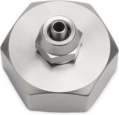 Wasserfilteradapter 3/4" auf 1/4" mit PTFE-Band, Messing