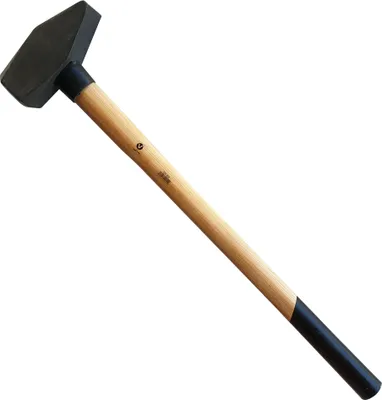 Produktbild von Schlosserhammer Holzstiel 5 kg Hammer Vorlschlaghammer Stielschutz