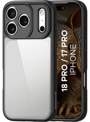 Produktbild von Handyhülle für iPhone 18 Pro / 17 Pro, Dux Ducis Aimo, Transparent-Schwarz