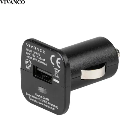 Produktbild von ViVanco™35983 1A Slims Autoladegerät