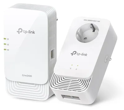 Productafbeelding van TP-Link PGW2440 KIT(EU) TP-Link Powerline PGW2440 KIT Powerline Kit
