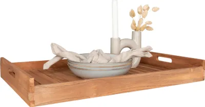 Zdjęcie produktu dla House Nordic 4601025, Klasyczna taca do serwowania, Prostokąt, Drewno, Drewno, 380 mm, 580 mm