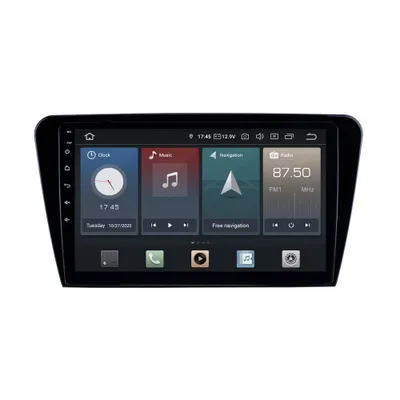 Produktbild von Für Skoda Octavia 3 III 5E 10" Touch Android Autoradio GPS Navigation CarPlay