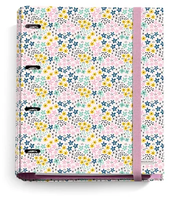 Productafbeelding van Miquelrius - Carpeblock, 4-rings map met 100 vellen van 5x5 mm rasterpapier, verkrijgbaar in 4 kleuren