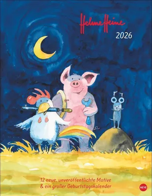 Produktbild von Helme Heine: Edition Kalender 2026