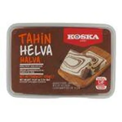 Koska Tahin Helva mit Kakao – 700 g – Traditionelle Sesam-Süßware aus der Türkei